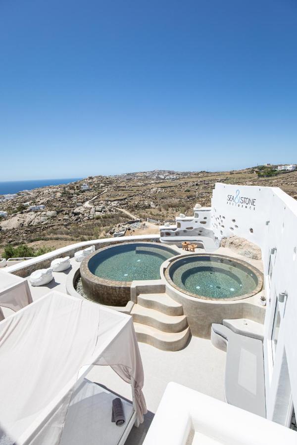 Sea & Stone Residence Mykonos Platys Gialos  ภายนอก รูปภาพ